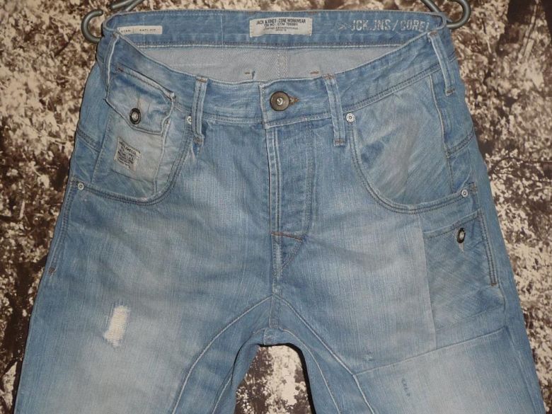 ДЖИНСЫ JACKandJONES.W32 L32 пояс-85см.ОРИГИНАЛ. - фото фото фото 0