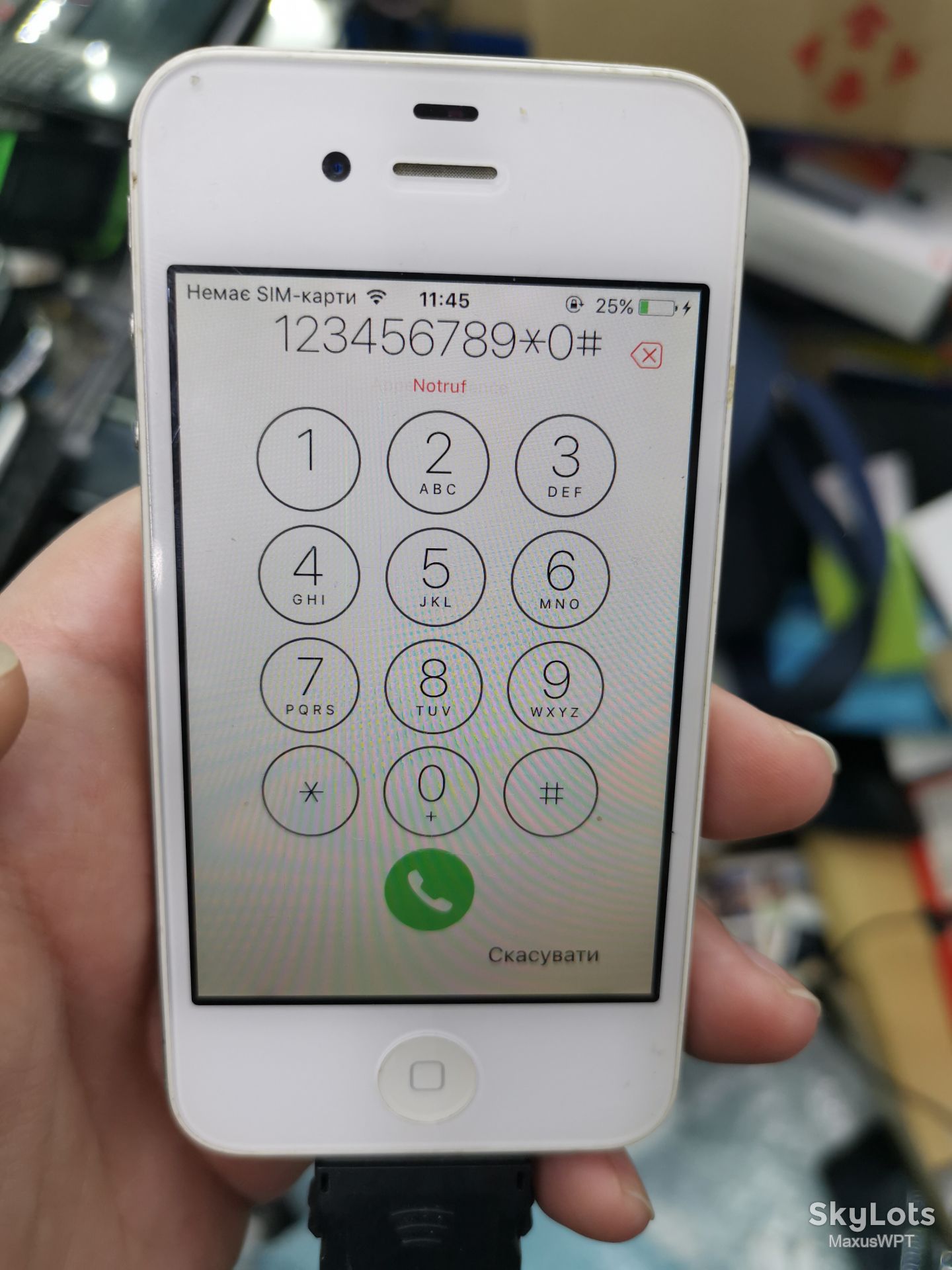 #1712 Sklad iphone 4s white icloud lcd t ok - фото фото фото 2