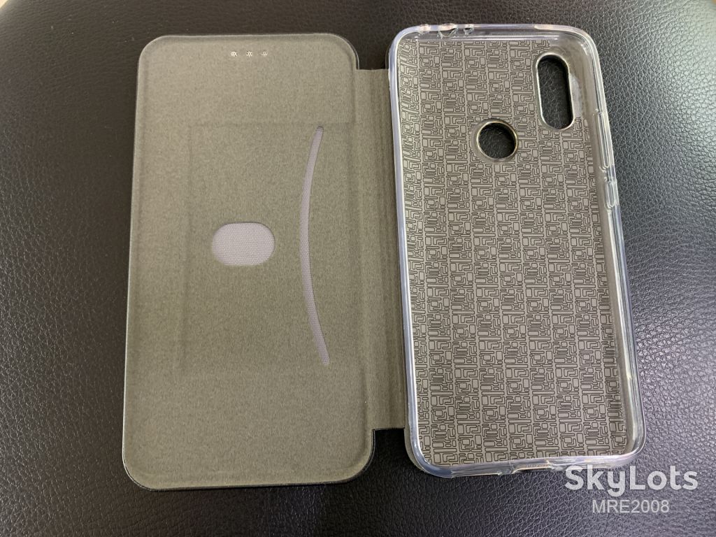 Чехол-книжка Premium Leather для Xiaomi Redmi 7 black - фото фото фото 1