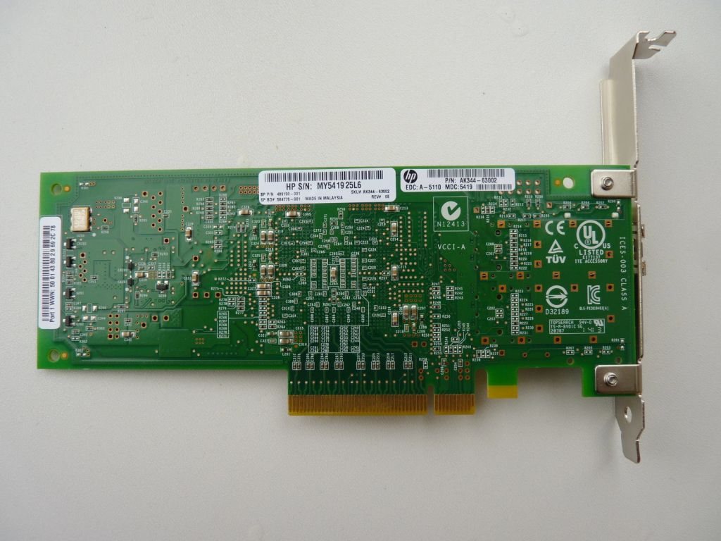 Qlogic QLE2560-HP 8 Gb Fibre Channel HBA - фото фото фото 2