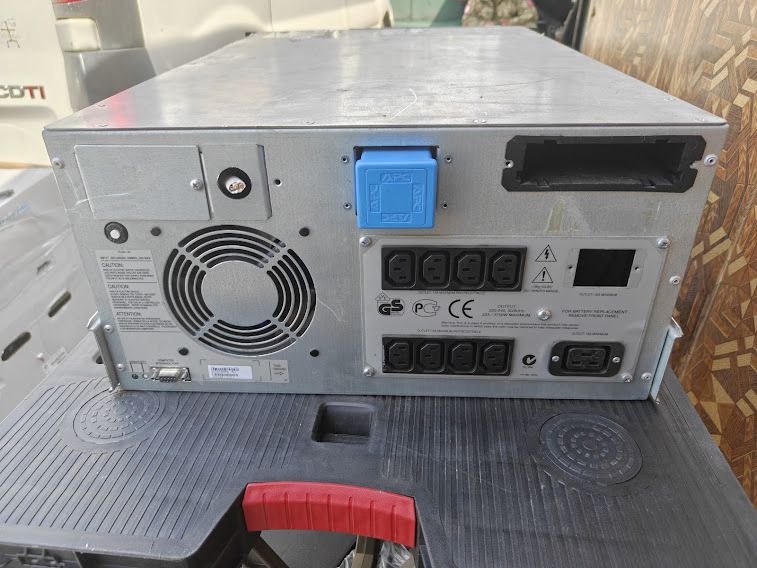 ИБП Бесперебойник UPS 5000 VA / ВА APC Smart-UPS XL SU5000RMXLI5U № 26250503 - фото фото фото 3