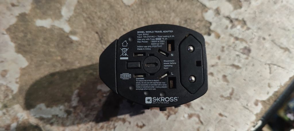 Переходник сетевой Skross World Travel Adapter SWA2 № 24290302/1 - фото фото фото 3