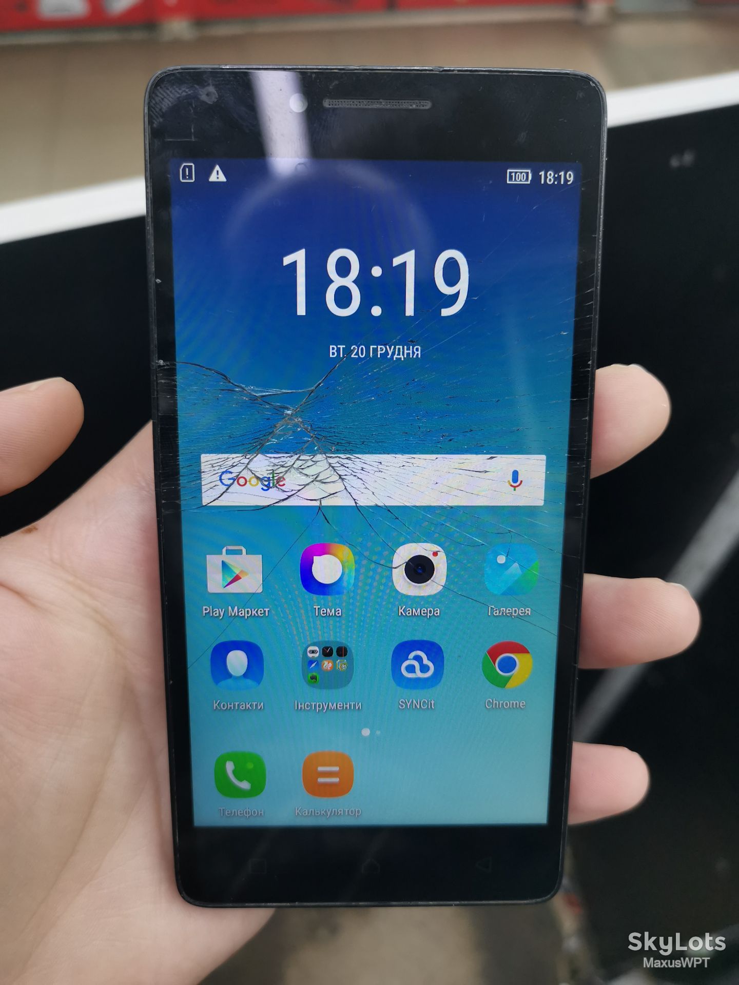 #206 Sklad Lenovo A6010 1/8 gray - фото фото фото 0