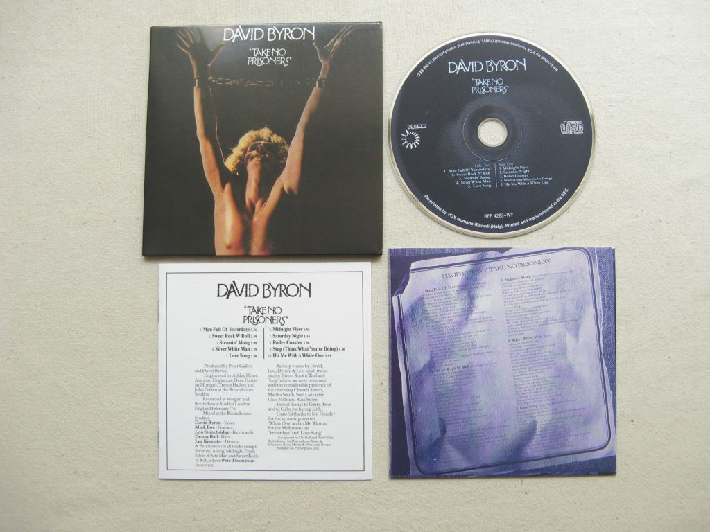 CDLP Uriah Heep Family. David Byron. Take No Prisoners. 1975. - фото фото фото 2
