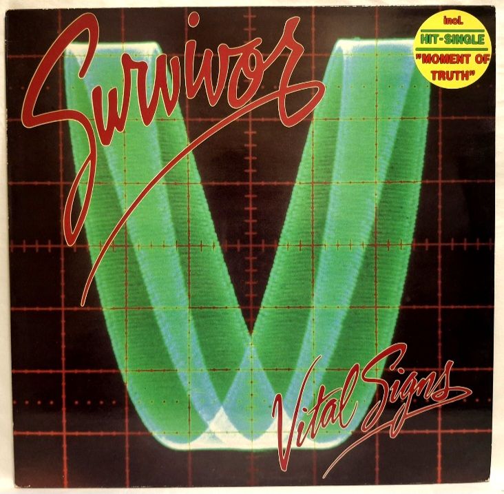Survivor - Vital Signs - 1984.   (LP). 12. Vinyl. Пластинка. Germany. - фото фото фото 0