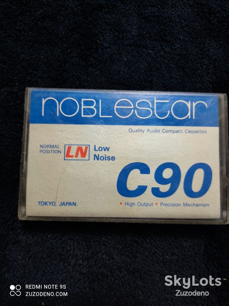 Б/У Аудио кассетa NOBLESTAR C90 - фото фото фото 0