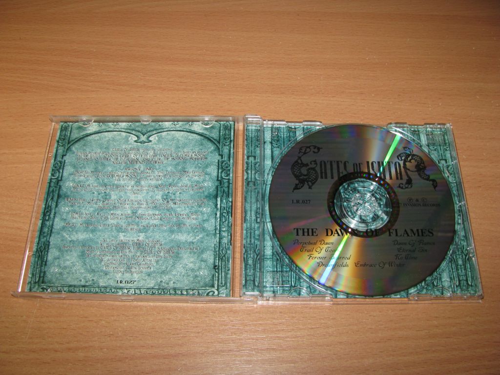 GATES OF ISHTAR - The Dawn Of Flames  (1998 Invasion 1st press) - фото фото фото 2