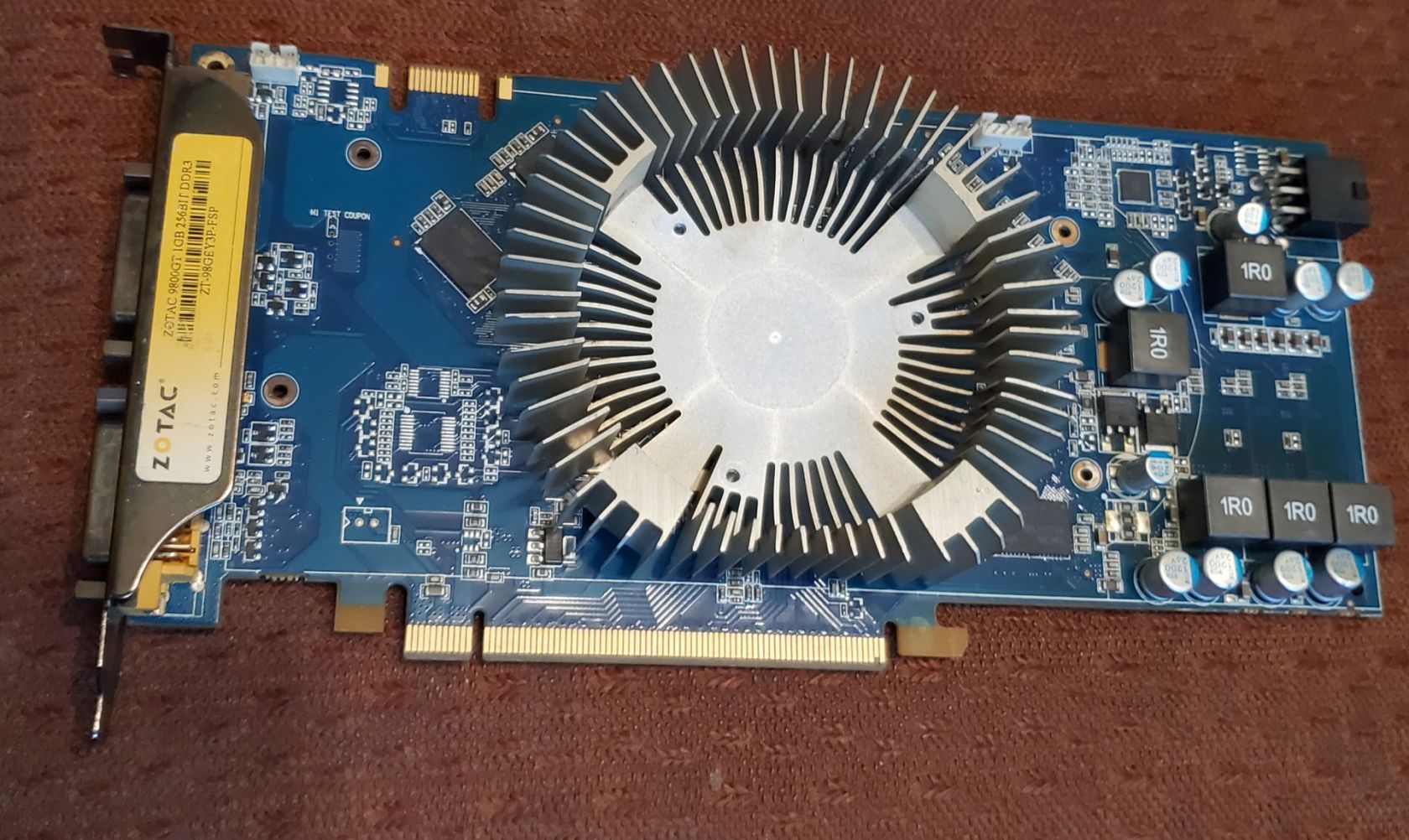 Видеокарта GeForce 9800GT 1Gb, Zotac, dvi, s-video - фото фото фото 0