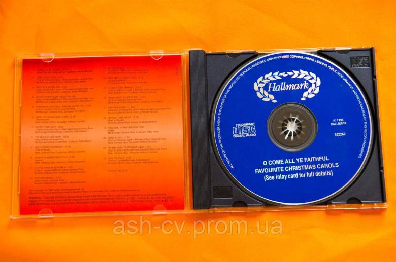Музичний диск CD. O COME ALL YE FAITHFUL - FAVOURITE CHRISTMAS CAROLS - фото фото фото 3