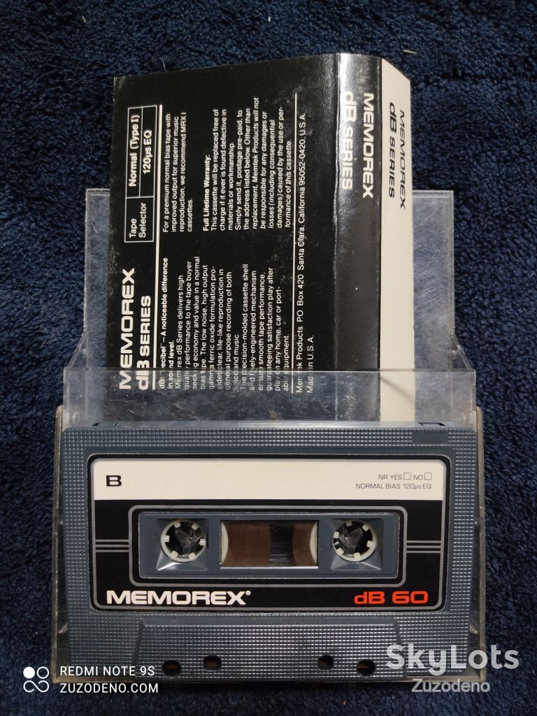 Б/У Аудио кассета MEMOREX dB 90 - фото фото фото 2