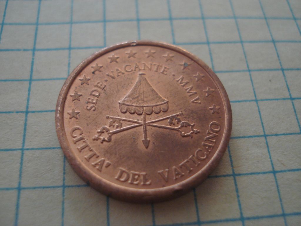 5цент 2005 Ватікан, европроба - фото фото фото 0