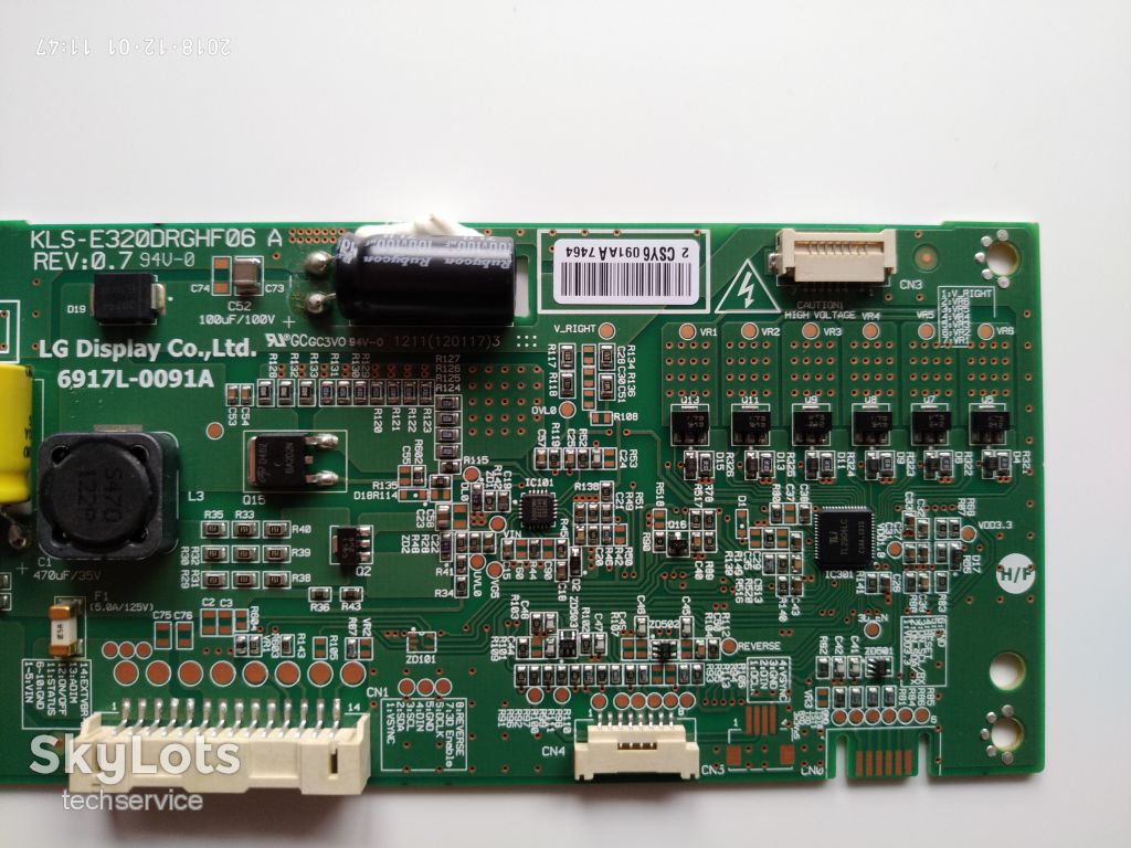 LED драйвер KLS-E320DRGHF06 A, 6917L-0091A для телевизора LG 32LM660T - фото фото фото 1