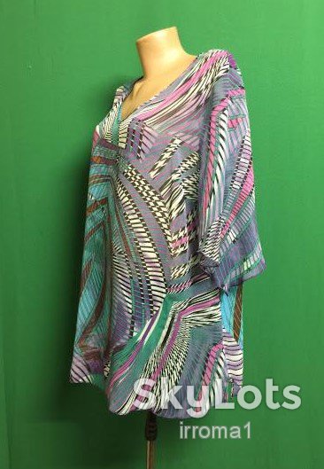 Пляжная Шифоновая Туника Zab - фото фото фото 1