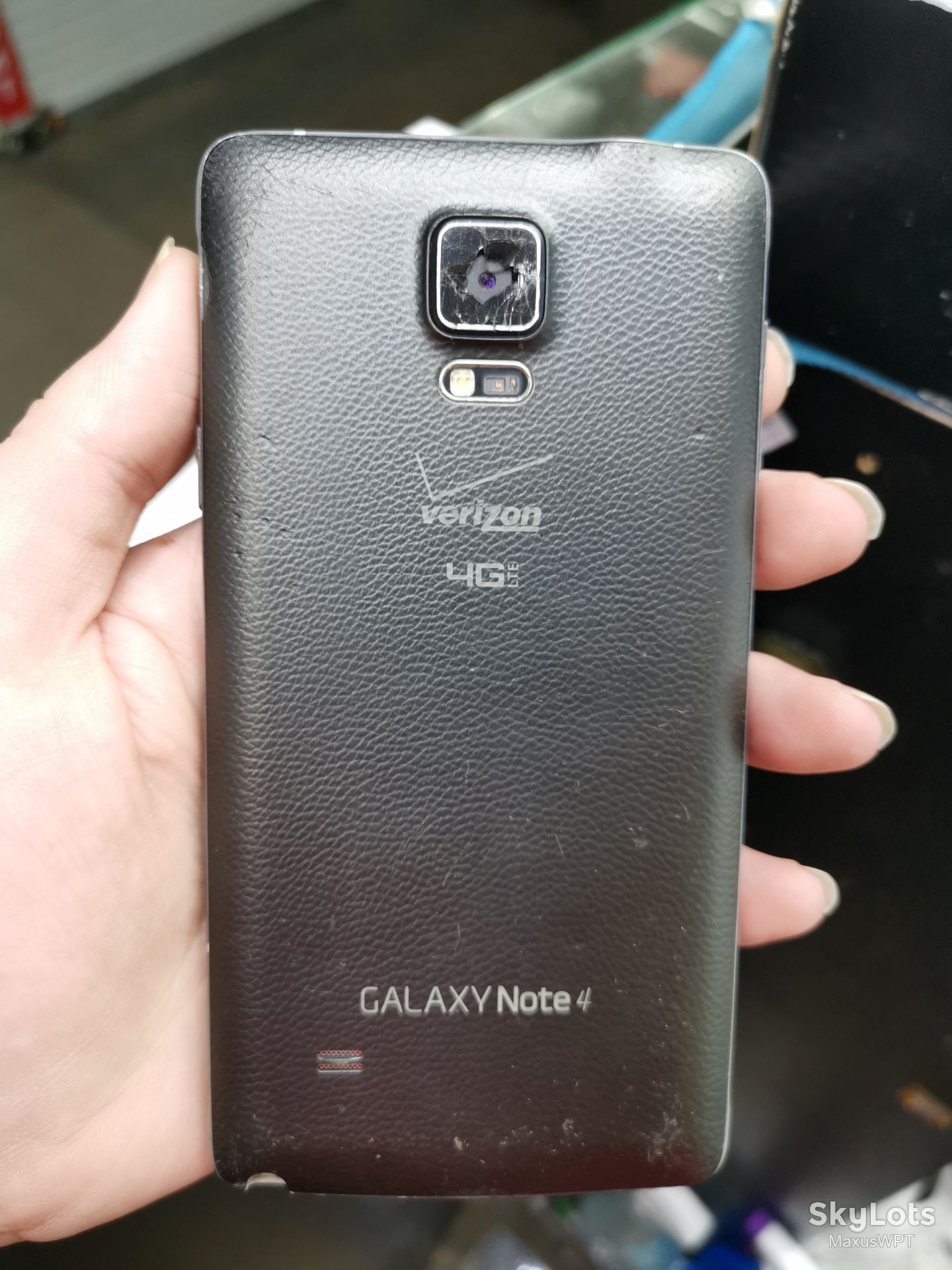 #352 Sklad Samsung Galaxy Note 4 blue - фото фото фото 1