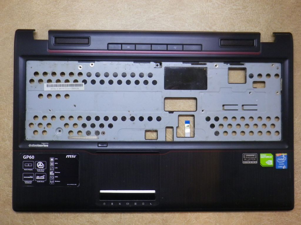 Б/У Топкейс з ноутбука msi ms-16GD - фото фото фото 0