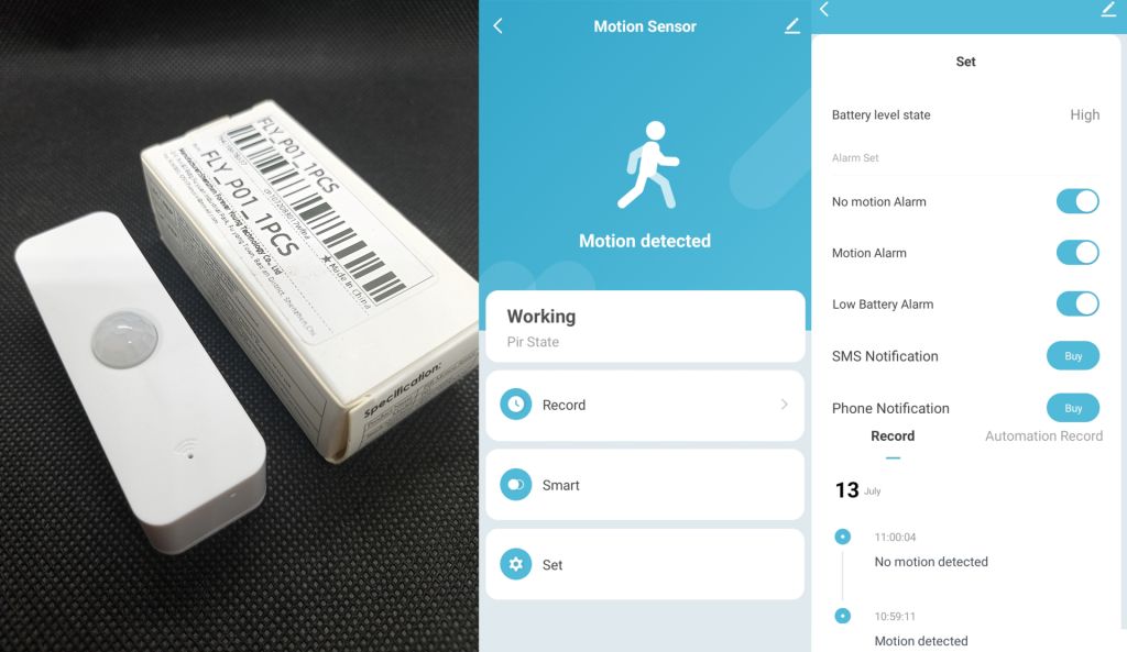 PIR датчик руху WI-FI Tuya - фото фото фото 0