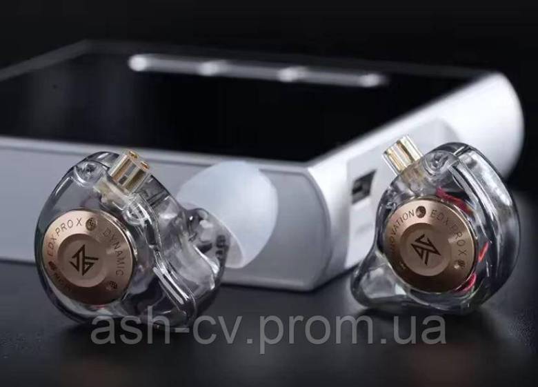 Навушники, KZ, EDX PRO X, Hi-Fi, Hi-End, Dynamic Drive, jack 3.5 mm - фото фото фото 1