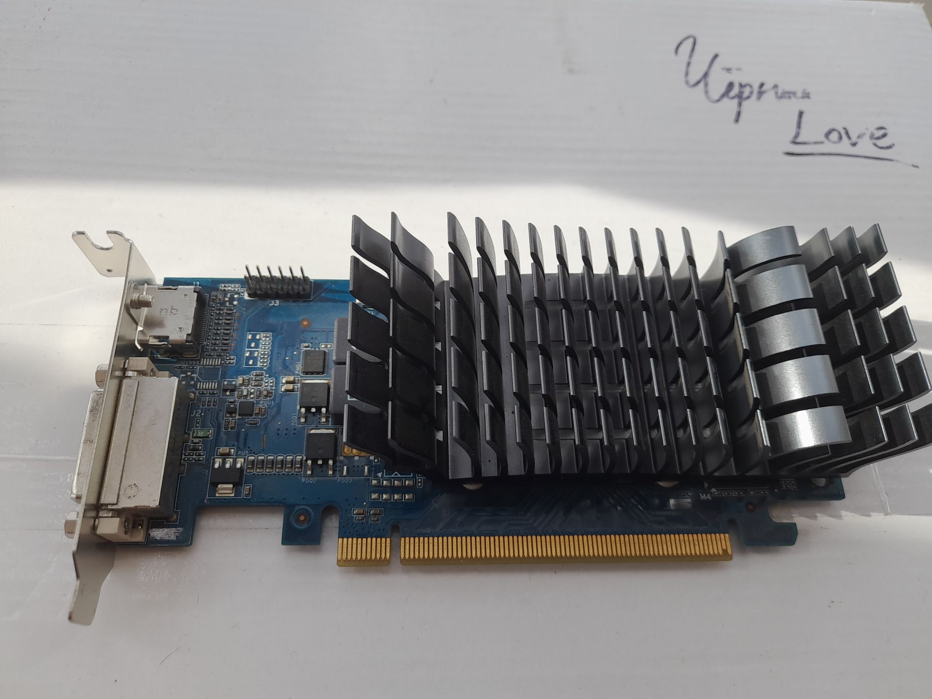 Відеокарта PCI-Ex Asus EN210 1GB  DDR3    (HDMI, DVI) - фото фото фото 0