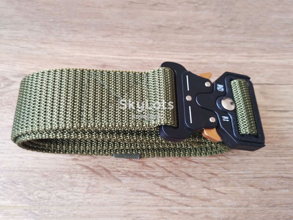 Ремінь tactical belt 124 см олива - фото фото фото 4