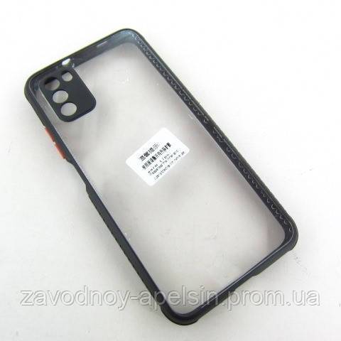 Xiaomi Poco M3 защитный чехол TPU+PC clear - фото фото фото 1