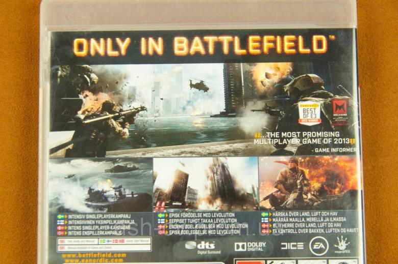 Диск Playstation 3 - BATTLEFIELD 4 - фото фото фото 3