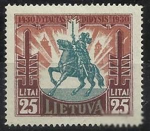 Литва 1930 500 лет королю Витаутасу Великому 1м. - фото фото фото 0