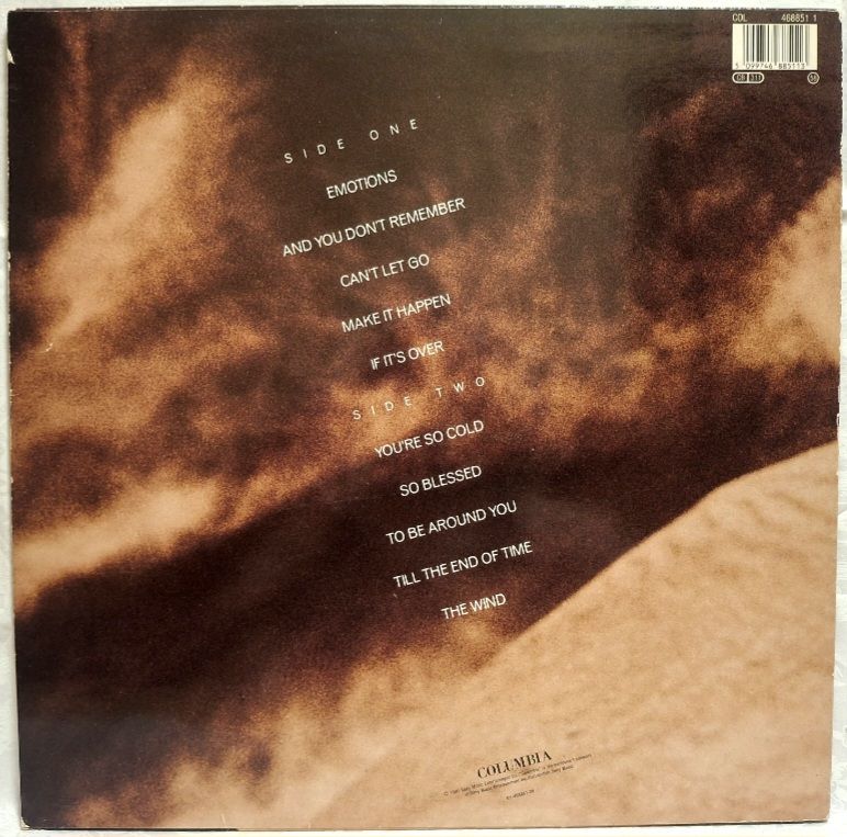 Mariah Carey - Emotions - 1991.  (LP). 12. Vinyl. Пластинка. Holland. - фото фото фото 1