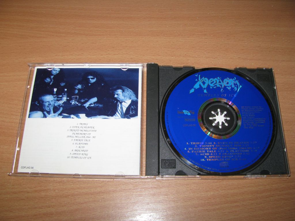 VENOM - Temples Of Ice  (1991 Under One Flag 1st press,UK) - фото фото фото 1