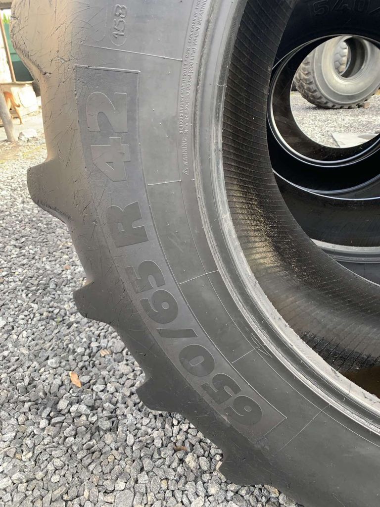 Бу шина 650/65R42 Michelin       (пара) на трактор - фото фото фото 4