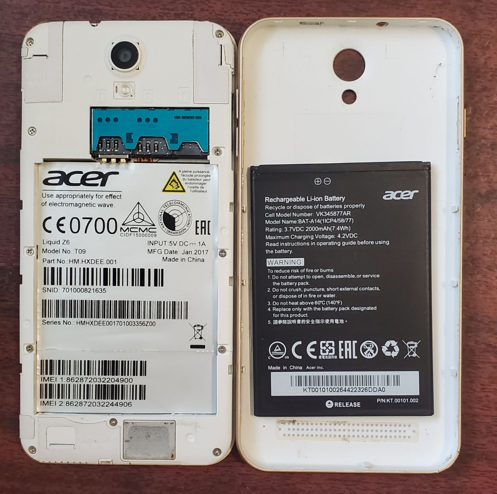 Acer Liquid Z6 T09, Android 6 - фото фото фото 9