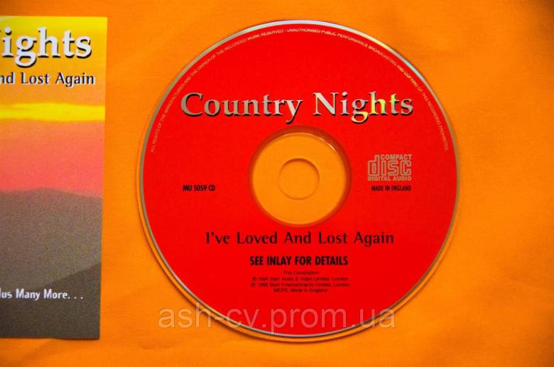 Музичний диск CD. Country Nights 1998 - фото фото фото 4