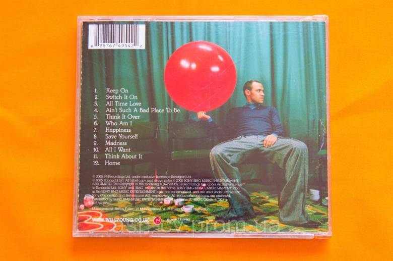 Музичний диск CD. WILL YOUNG - KEEP ON - фото фото фото 2