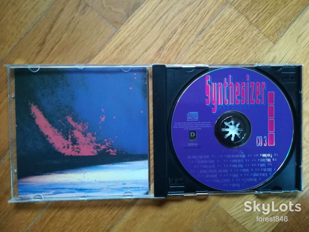 Synthesizer-Greatest hits-France-3 части-состояние: 5 - фото фото фото 6