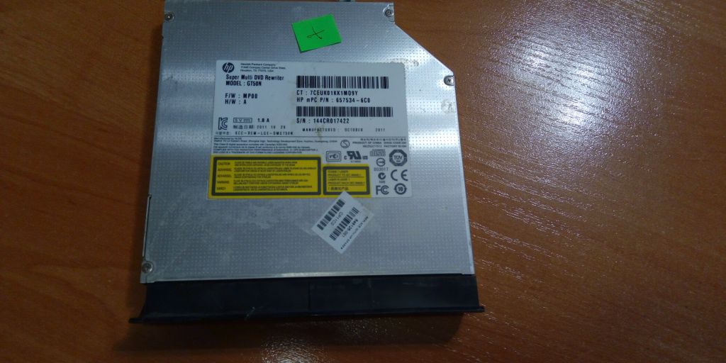 HP 2000 Series CD-RW DVDRW Multi Burner Drive 646126-001 - фото фото фото 0