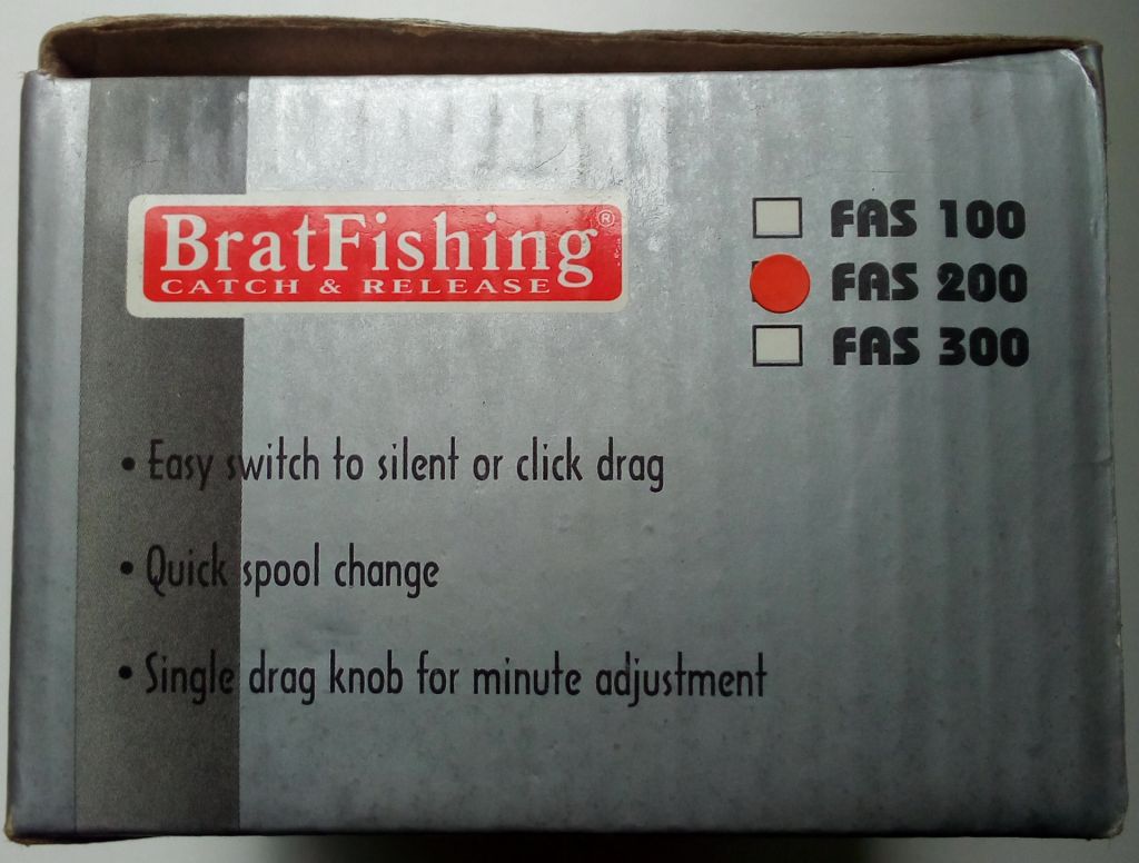 Нахлыстовая катушка BratFishing FAS 200 (I)  (новая) - фото фото фото 2