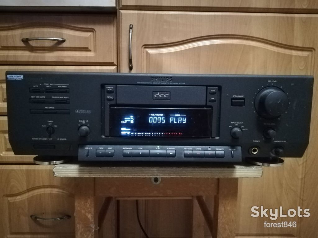 Японська касетна дека Philips 70DCC900/05S - фото фото фото 0