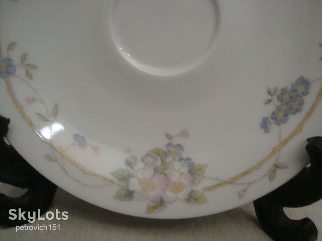 КРАСИВОЕ БЛЮДЦЕ ФАРФОР БОГЕМИЯ ЧЕХОСЛОВАКИЯ №СТ116 - фото фото фото 3