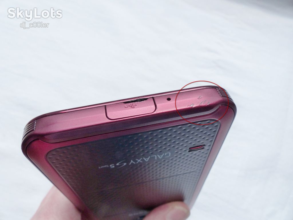 Samsung Galaxy S5 Sport  (SM-G870P) красный | Sprint | без экрана - фото фото фото 5