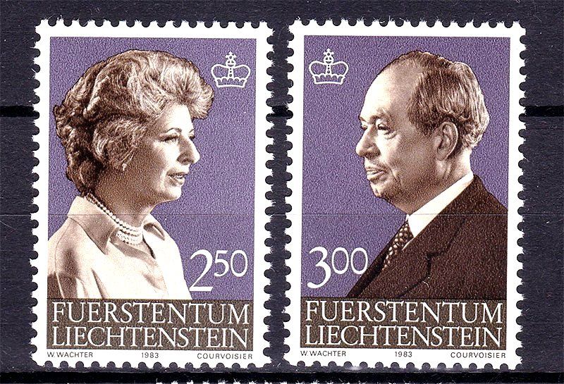 Лихтенштейн 1983 г  MNH - личности - фото фото фото 0