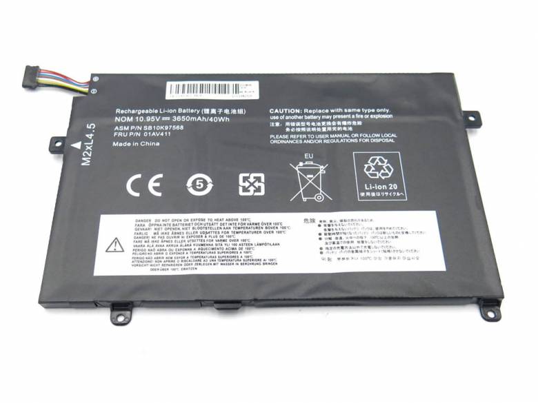 Батарея 01AV411  для Lenovo E470, E470C, E475 - фото фото фото 0