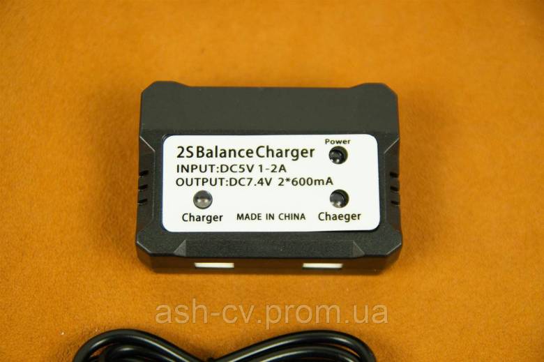 Зарядний пристрій, для, акумулятора, li-ion, Balance Charger, 7.4V, 2S - фото фото фото 1