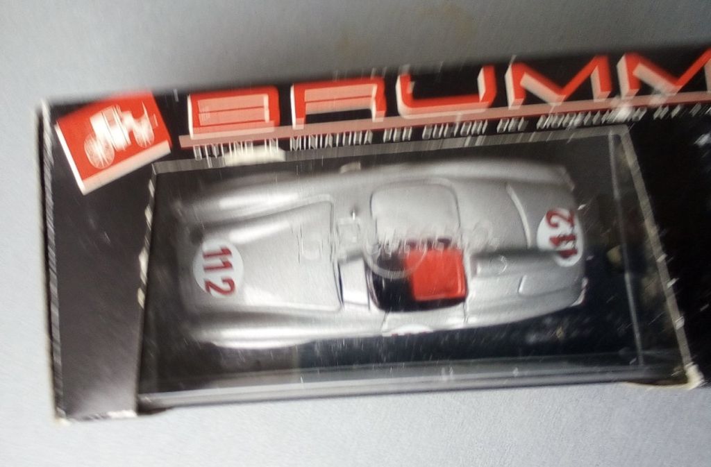 Brumm 1:43 Mercedes 300 SLR Targa Florio - фото фото фото 4
