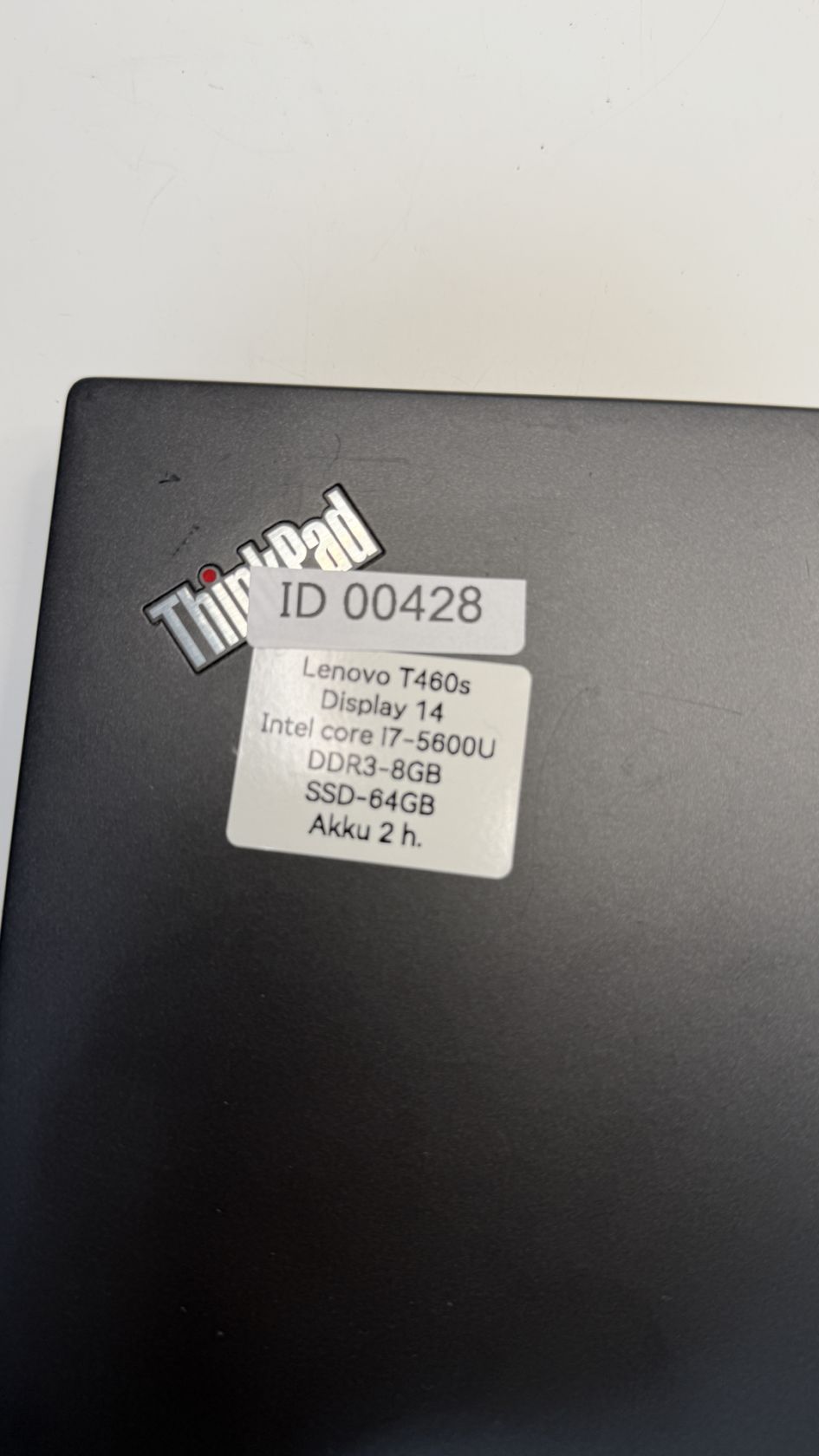 Ноутбук Lenovo T460s Intel Core i5-5600U SSD-64GB DDR3-8GB  ID-00428 - фото фото фото 1