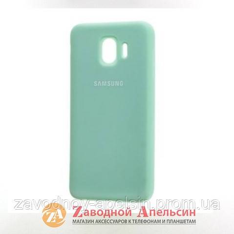 Samsung J4 J400 защитный чехол Silicone Cover mint - фото фото фото 0