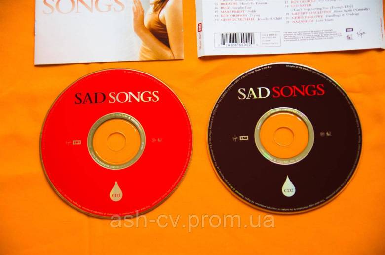 Музичний диск CD. SAD Songs (2cd) - фото фото фото 4