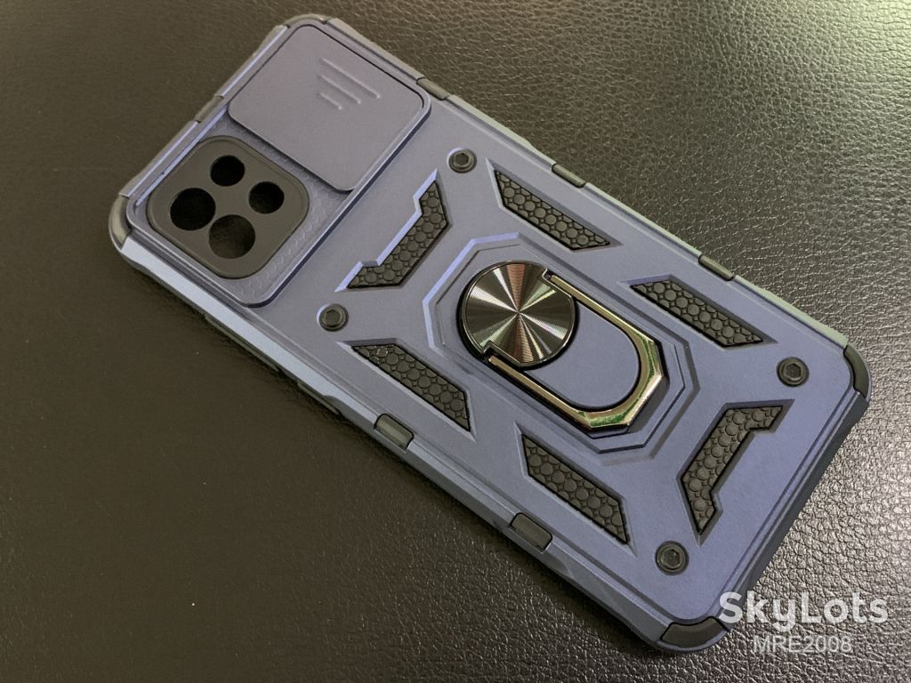 Чохол Armor Magnet CamShield для Samsung Galaxy A035 A03 blue - фото фото фото 0