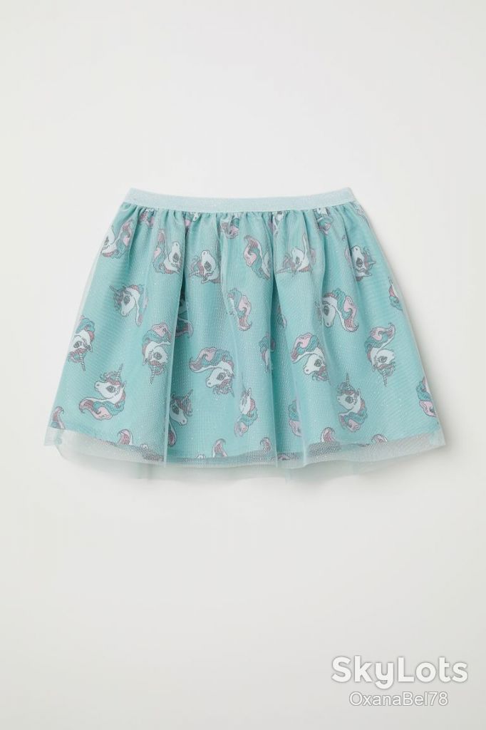 Юбка из фатина с блестками на подкладке H&amp;M 8-10 лет р. 134-140 - фото фото фото 1