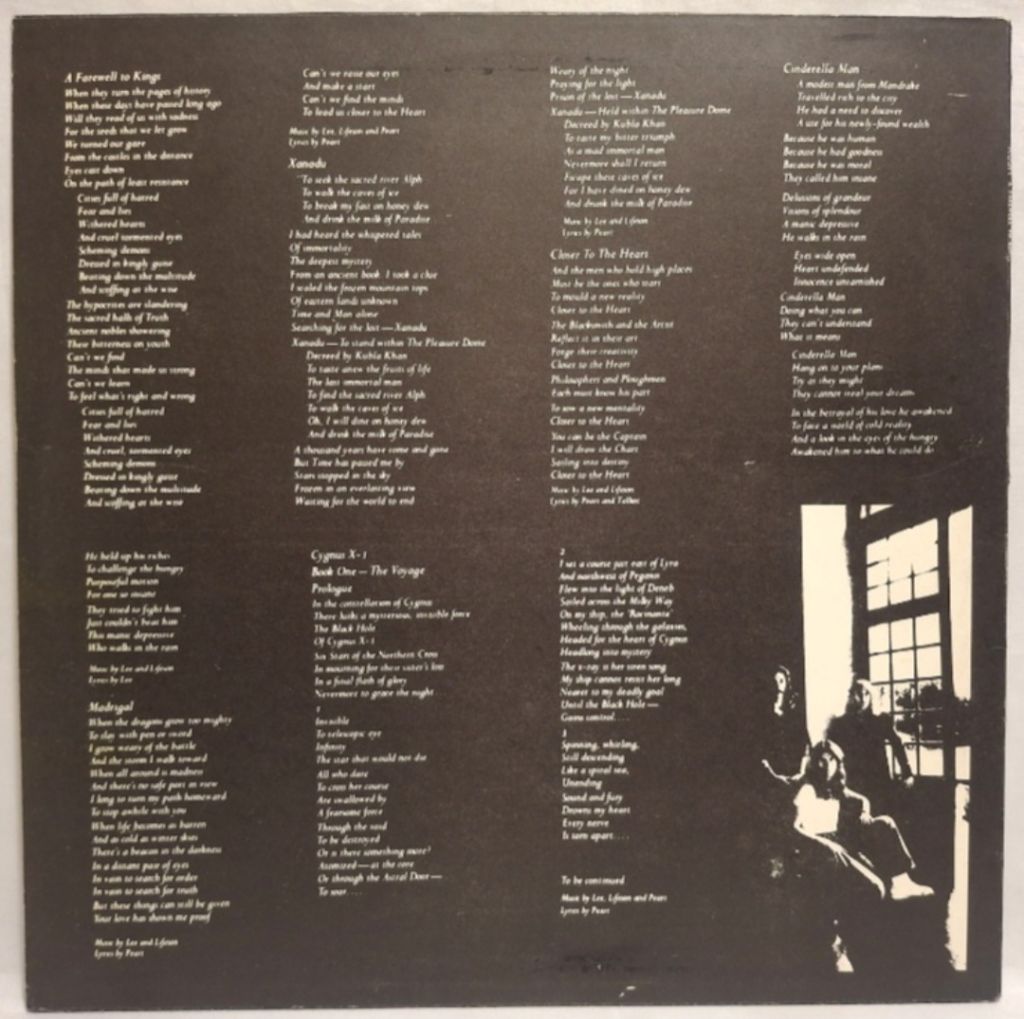 Rush - A Farewell To Kings - 1977.    (LP). 12. Vinyl. Пластинка. Rare. - фото фото фото 1