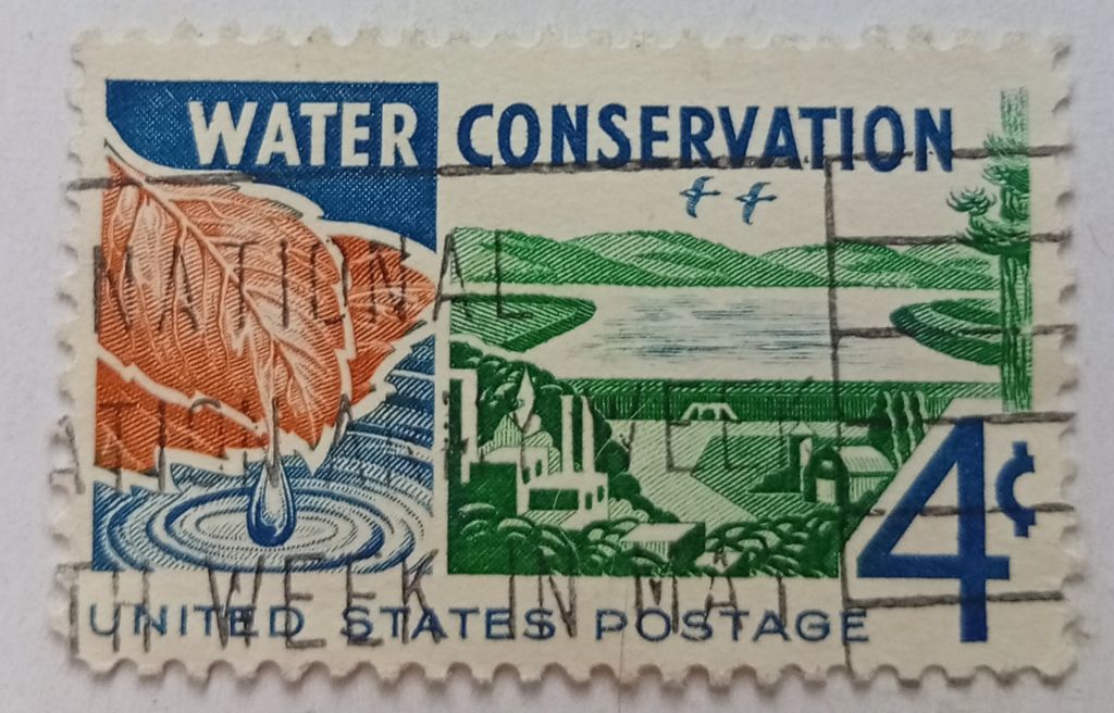 США 1960 Водопользование, гашеная - фото фото фото 0
