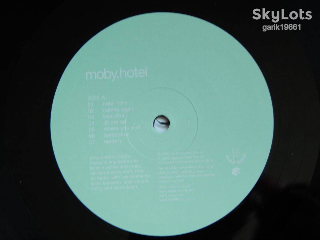 Moby ‎– Hotel    (Mute ‎– STUMM 240, UK) NM/NM- - фото фото фото 3